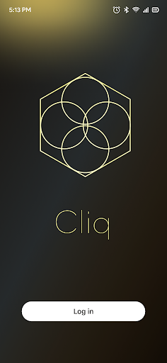 Android application Cliq - social capital network screenshort