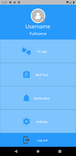 Android application FCV PC App screenshort