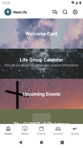 Android application New Life Kittitas screenshort