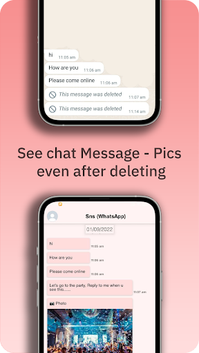 Android application Offline Chat/Notification save screenshort