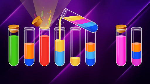 Water Sort Color Puzzle Game screenshot 5