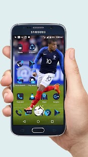 Pacchetto icone Francia - Screenshot del tema della Coppa del Mondo 2019