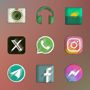 RetrOxigen - Icon Pack Capture d'écran
