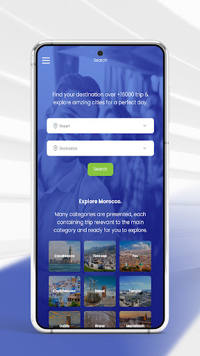 Android application Mosafir.ma screenshort