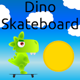 Dino Skateboard icon