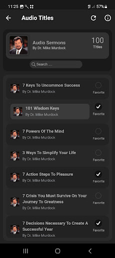 Dr Mike Murdocks Sermons Screen 3