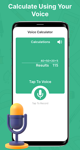 Android application All in one Talking Calculator screenshort