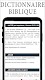 screenshot of Dictionnaire de la Bible