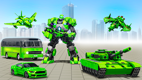 Tank Robot Car Transform Games APK MOD (Modo Dios) 2