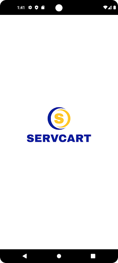 Android application Servcart screenshort