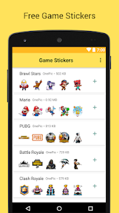 Game Sticker Packs Screenshot