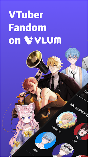 Android application VLUM - VTuber Fandom App screenshort
