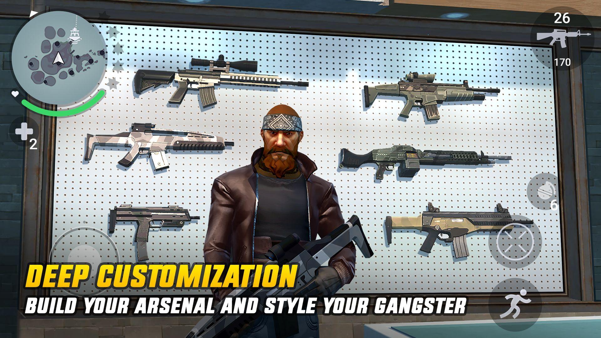 Android application Gangstar New Orleans screenshort