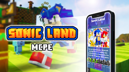 Screenshot 1 Sonic Mod and Add-on for MCPE android