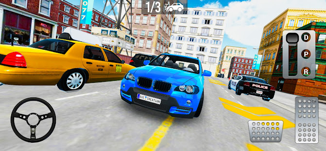 Car Parking Blue Car Game 1.0.7 APK screenshots 2