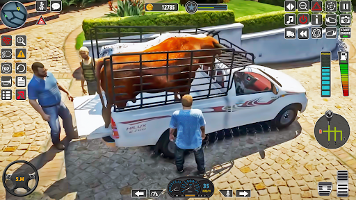 Android application US Truck Driving Animal games screenshort