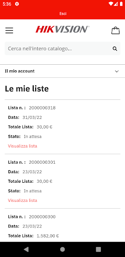 Listino ProExpert HikVision
