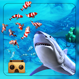Angry big Shark Virtual Reality ( VR ) icon