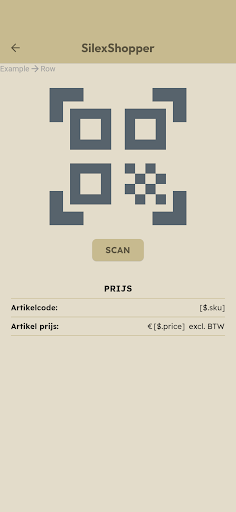 Android application SilexShopper screenshort