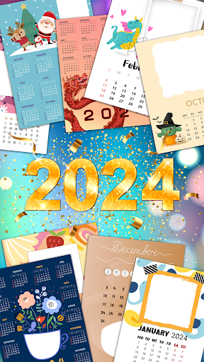Android application Calendar Maker: Photo Editor screenshort