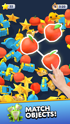 Match Paradise 3D: Triple tile - Screenshot 1