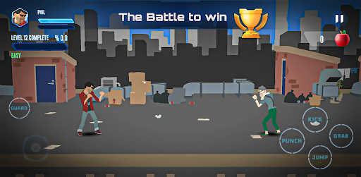 Android application One Fighter vs Society Gang screenshort