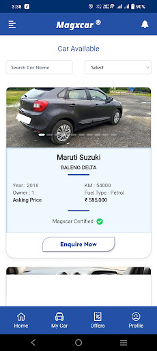 Magxcar - Car Service Screen 3