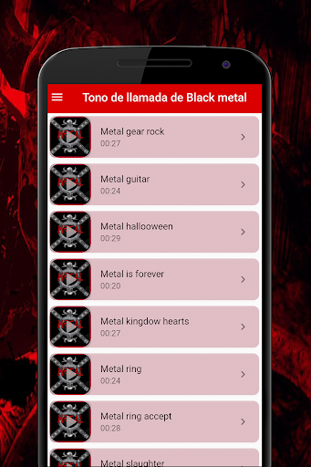 Ringtones Heavy Metal Screenshot 3 - AppWisp.com