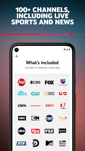 YouTube TV: Live TV & more Screenshot 2 - AppWisp.com