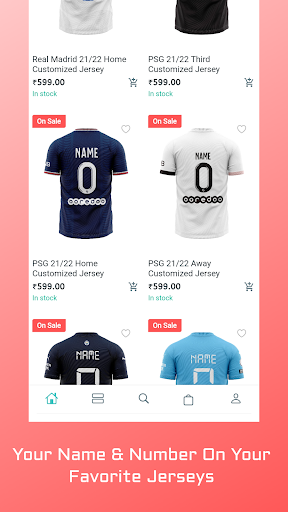 Track Force - Jersey Store Screen 2