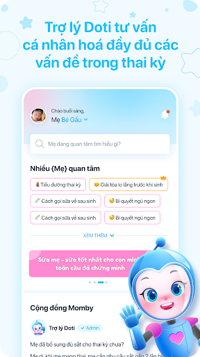 Momby - Pregnancy & Parenting Screen 2