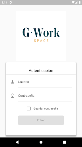 Android application G work screenshort
