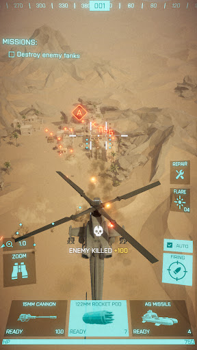 Heli Attack v1.5.5.0 MOD APK (Unlimited Money, Gold)