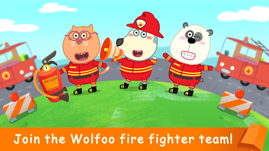 Wolfoo's Team: Fire Safety
