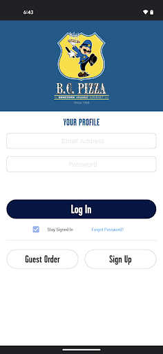 Screenshot of BC Pizza Dorr