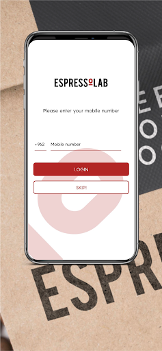 Android application EspressoLab Jordan screenshort