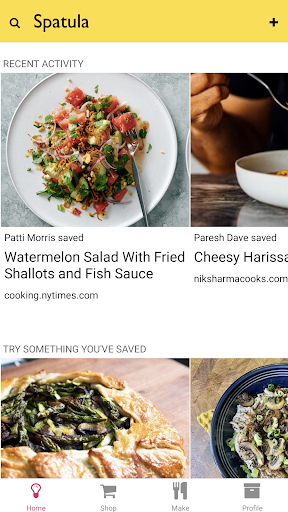 Android application Spatula screenshort