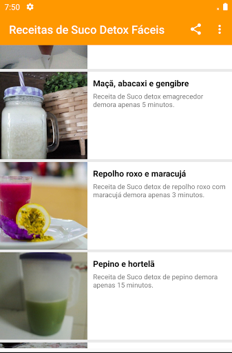 Receitas de Suco Detox Fáceis