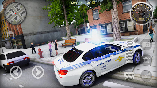 Car Simulator BMW M5: Police screenshot 10