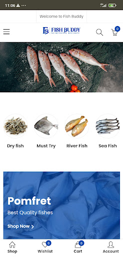 Android application Fishbuddy screenshort