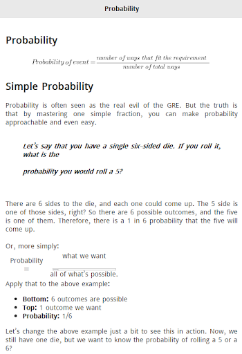 Quantitative Prep for GRE Screen 2