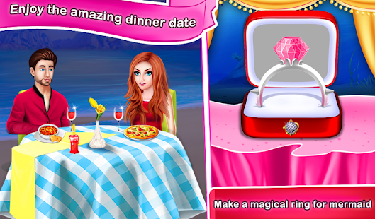 Mermaid Rescue Love Story Game Screenshot