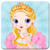 Princess puzzle game for kids icon