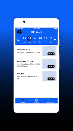 ORX Sports Screen 2