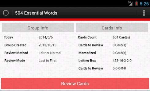 Pauk Flashcards (Leitner) - Apps on Google Play