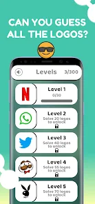 Guess logos level 20 online
