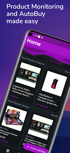 Android application Inventory Bot screenshort