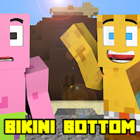 Mods Bikini Bob Bottom Maps for MCPE