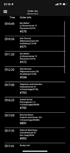 Driver App Screen 2