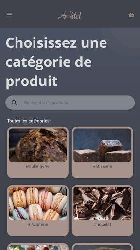 Android application Au Vatel screenshort